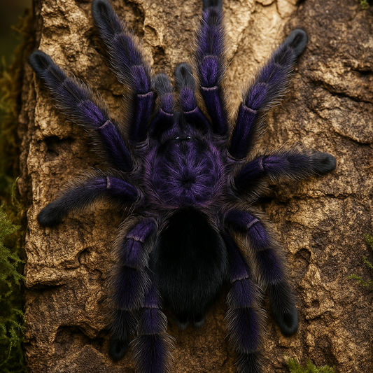 Peru Purple Pink Toe Tarantula (Avicularia juruensis M2)