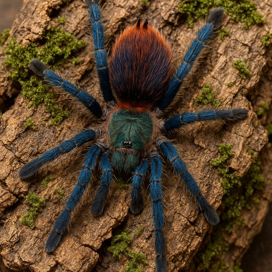 Dolichothele Diamantinensis - Brazilian Blue Dwarf Beauty (Sling)