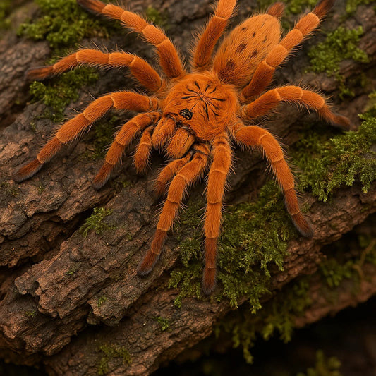Pterinochilus murinus RCF 'Usambara' - Orange Baboon Tarantula 'OBT' (Sling)