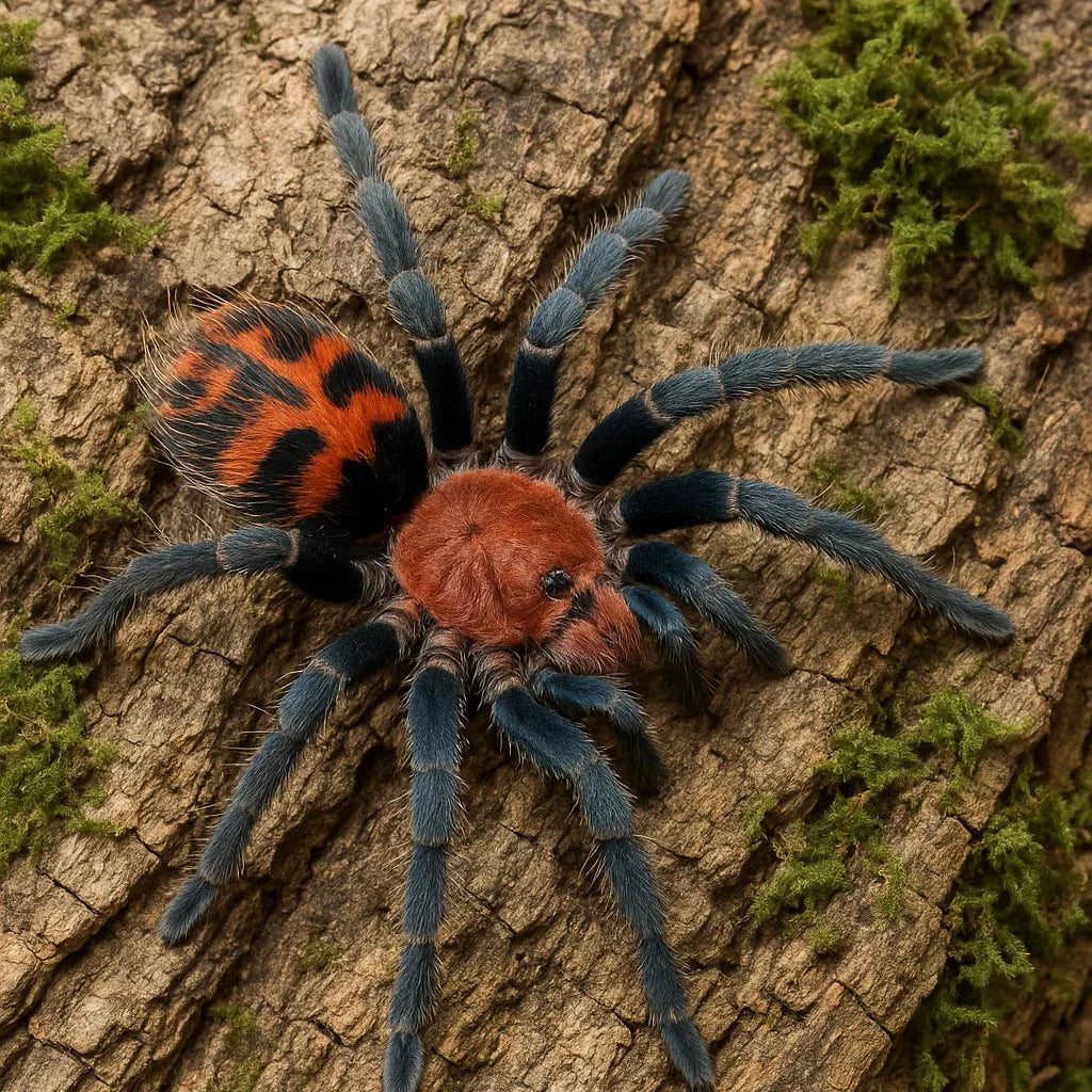 Tiger Rump Guatemalan Tiger Rump Tarantula (Davus pentaloris) – Invert-Labs