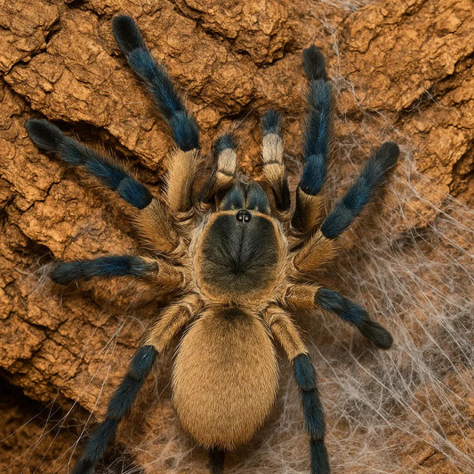 Socotra Island Blue Baboon Tarantula (Monocentropus balfouri)