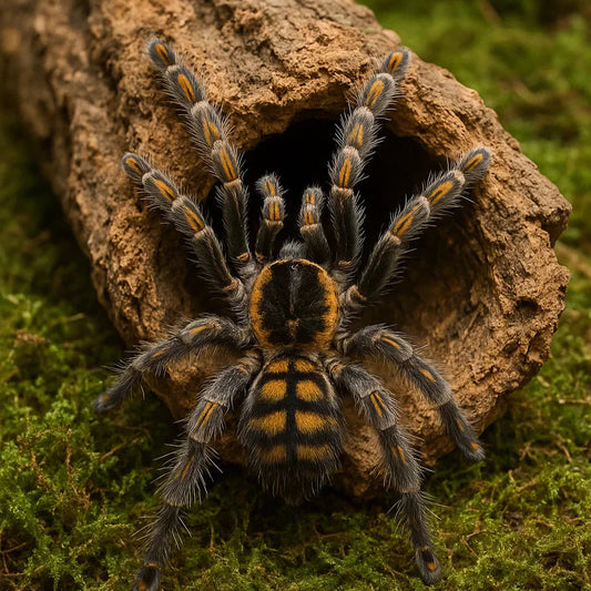 Venezuelan Sun Tiger Tarantula (Psalmopoeus irminia)