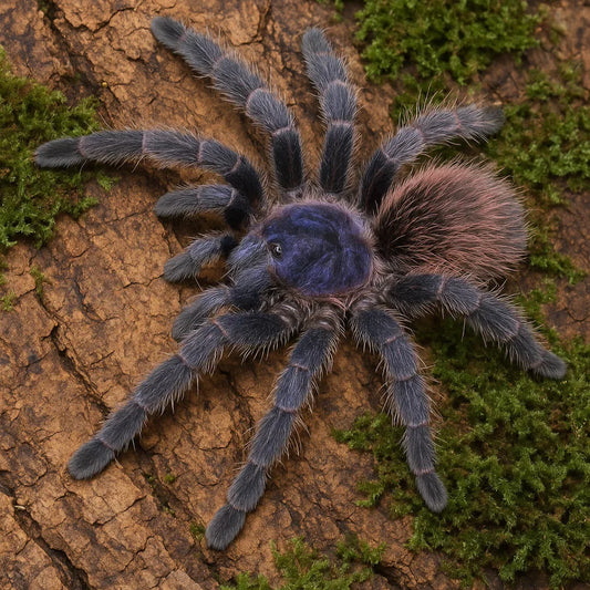 Amazon Purple Sapphire Pink Toe Tarantula (Ybyrapora sooretama)