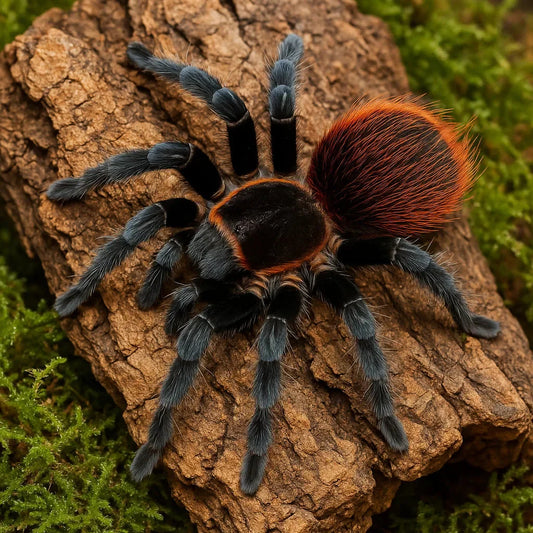 Mexican Red Rump Tarantula (Tliltocatl vagans)